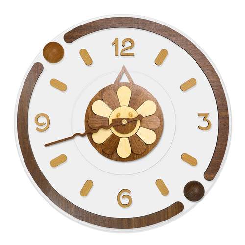 亚克力挂钟简约时尚现代创意家用客厅静音时钟挂墙装饰