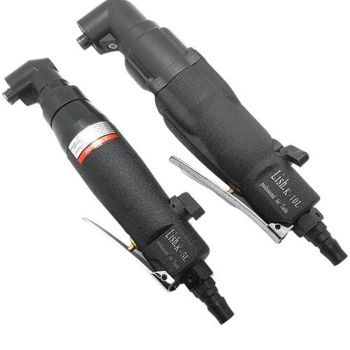 Lish弯头气动螺丝刀90度气动气子直角风批K-5LK-10L5H10H型工业级