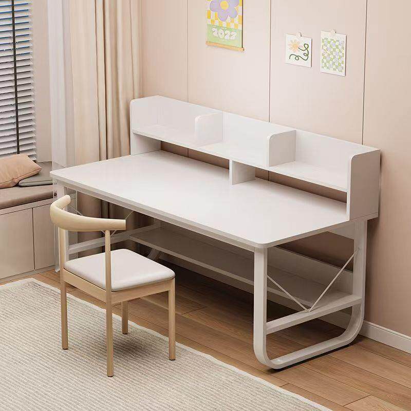 电脑桌台式家用学习桌简易书桌卧室写字台长方形工作台现代办公桌