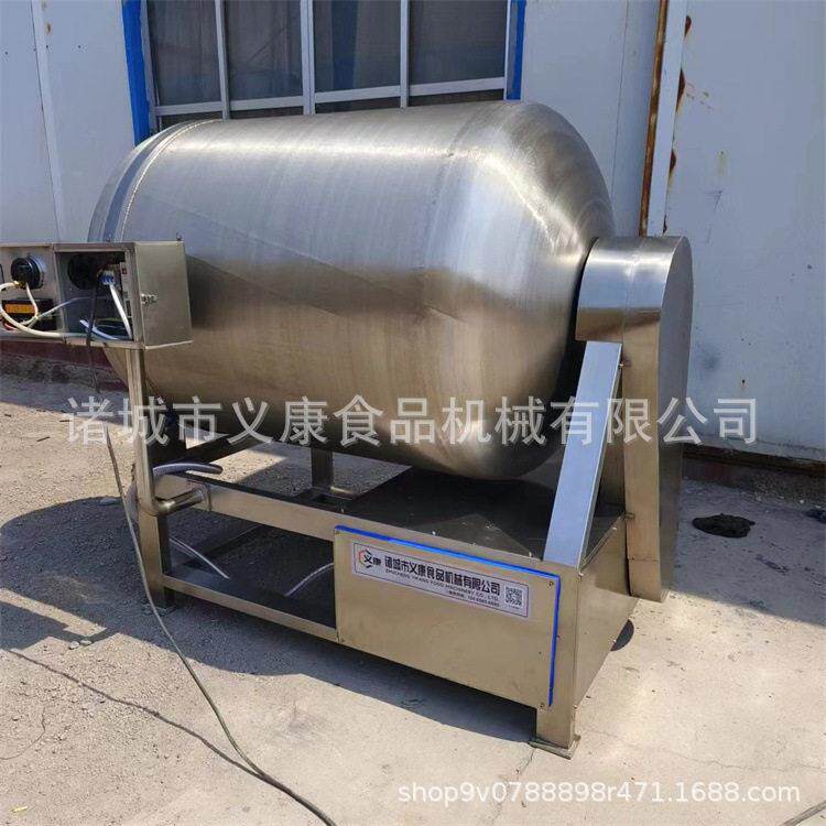 鸭肉真空揉机 牛扒牛排滚揉机 牛肉腩义康机械真空滚滚机