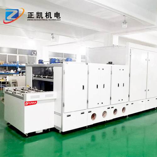 工业层双网带式温隧饰道炉ZKO-12C-2DLI正凯机电涂布修退火炉货源