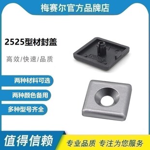 欧标2525型材封盖/2525盖板/25铝端盖/铝型材装饰盖