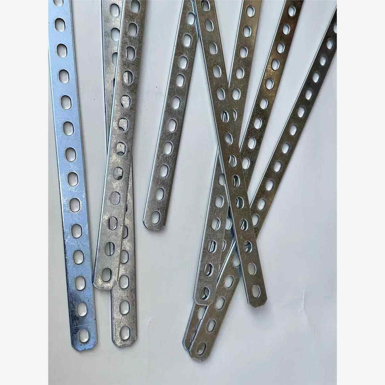 不锈钢铁条直条固定扁条加厚固定神器强力带孔扁条铁片改装角片