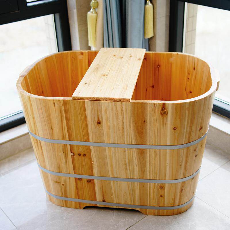 身木全桶人浴桶日式实木成木盆家用儿无品牌/童浴泡澡木桶浴缸洗