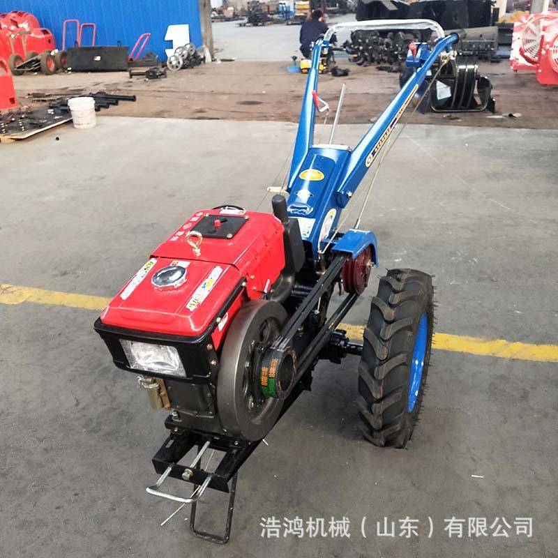 手扶农用拖拉机拖拉机带播种机小型开沟机翻转犁四驱耕地机拖拉机