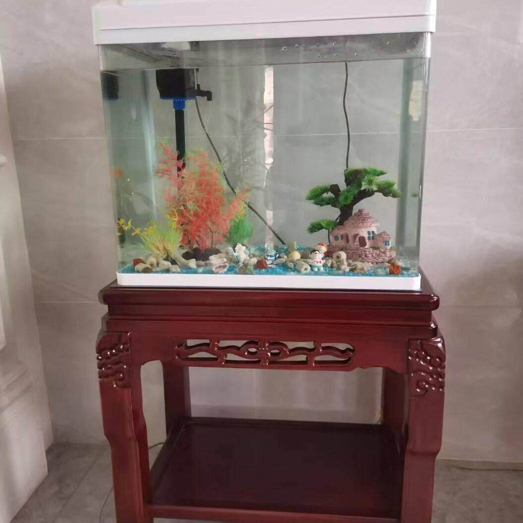 彷古实木花架榆木鱼缸架奇石桌盆景桌超承重工艺品底座花架子包邮