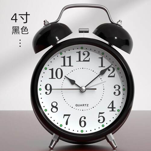 rectangular rising time small alarm clock desk timer student