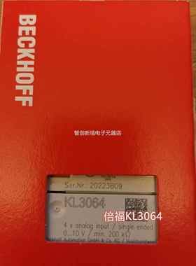 福BCKHOFF 倍EL302 模拟量现货1模E块议价