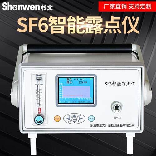 杉文SF6智能微水仪露点检测仪湿度露点仪智能露点仪SW6004微水仪