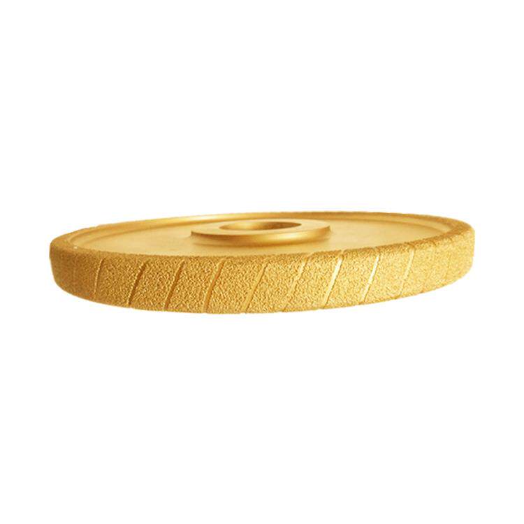 合金磨轮FL400 金刚砂颗粒钎焊工艺山东大亚福卡特金刚石砂轮磨片