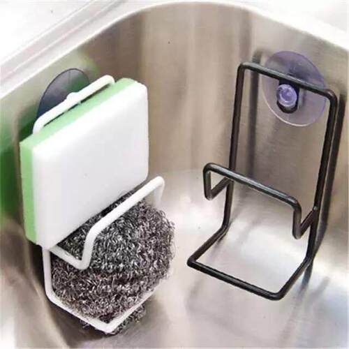 sink hanging storage rack sponge drain rack bathroom
