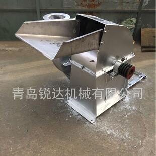 不锈钢锤片粉碎机 多功能中药材加工磨粉设备 工厂用抽风沙克龙