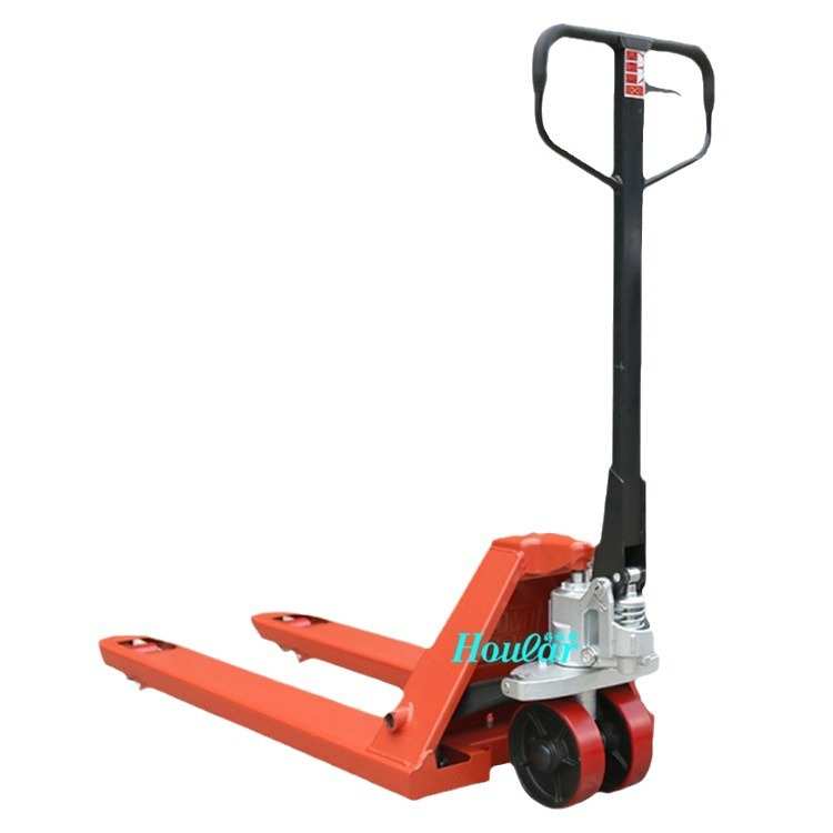 现货3吨超短型叉车手动液压托盘车800mm短型手动叉车搬运车短脚