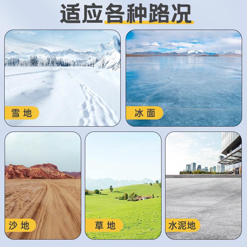 儿童雪橇车冬季雪爬犁玩雪滑冰滑草成人滑雪板滑雪圈小孩便携加厚