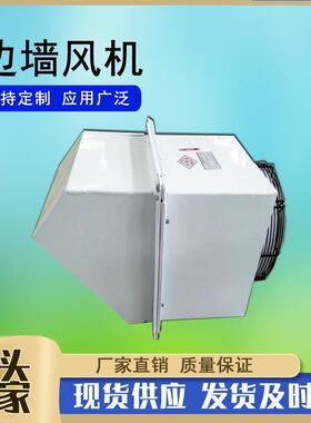 WEX-300D边墙风机 工业用3.5#边墙送风机管道式玻璃钢边墙排风机