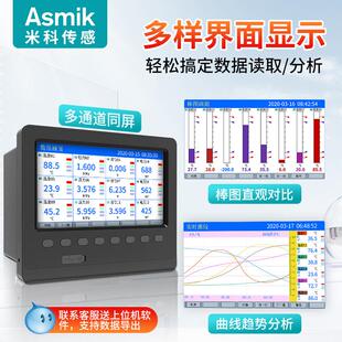 R200 米科纸记录示仪多路数据监测显多通道曲线能温湿度巡无检MIK