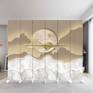 定制北欧屏风隔断客厅卧室折叠移动办公室隔断屏风入户正对门