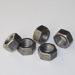 六角螺母 M30 碳钢镀锌螺帽4级本色螺母镀彩锌罗帽M4M5M6M8M10M12