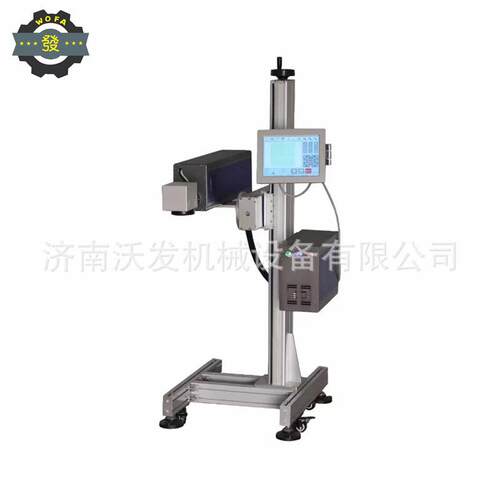 全自动激NJH光打码机 下水管手机持激光打辣码 酱瓶生产日道期激