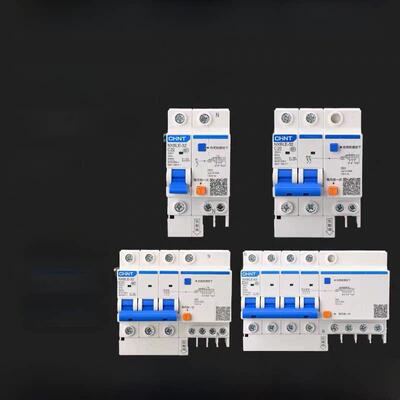 漏电保护空气开关Nxble 1234P100A63A40A32A漏电保护器Dz47Le升级