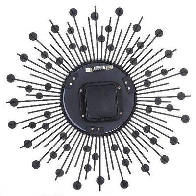 3 D Wall Door C Measuring Display Time Modern Metallic