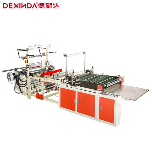 全自动服装袋制袋机复合拉链袋三边封机器多功能塑料袋设备厂家