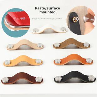 抽屉橱柜门窗窗户移门粘贴式免钉免打孔拉手把铁门房门明装门把手