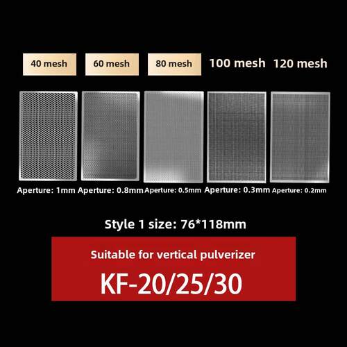 粉碎机筛网不锈钢筛片60目80目100目120目磨粉机罗片打粉机配件