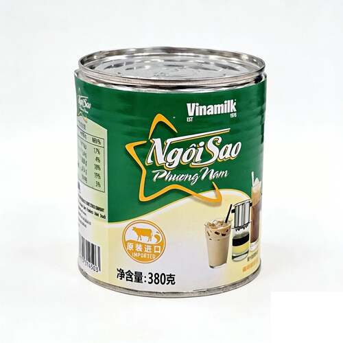 越南炼乳奶茶咖啡烘焙380g进口VINAMILK南星甜奶素滴漏咖啡伴侣