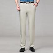 免烫217高腰直职业长裤 男装 百搭男裤 中筒年商士务正装 子 休闲男裤