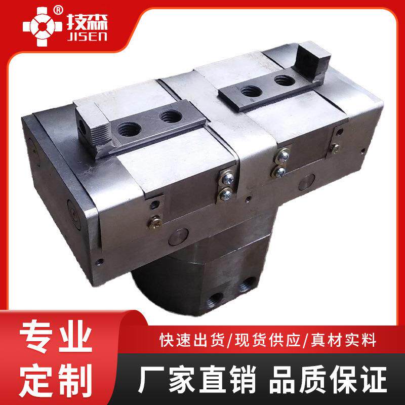 JS-18现货油压二爪同步夹液压虎钳求心夹具自定心现货供应