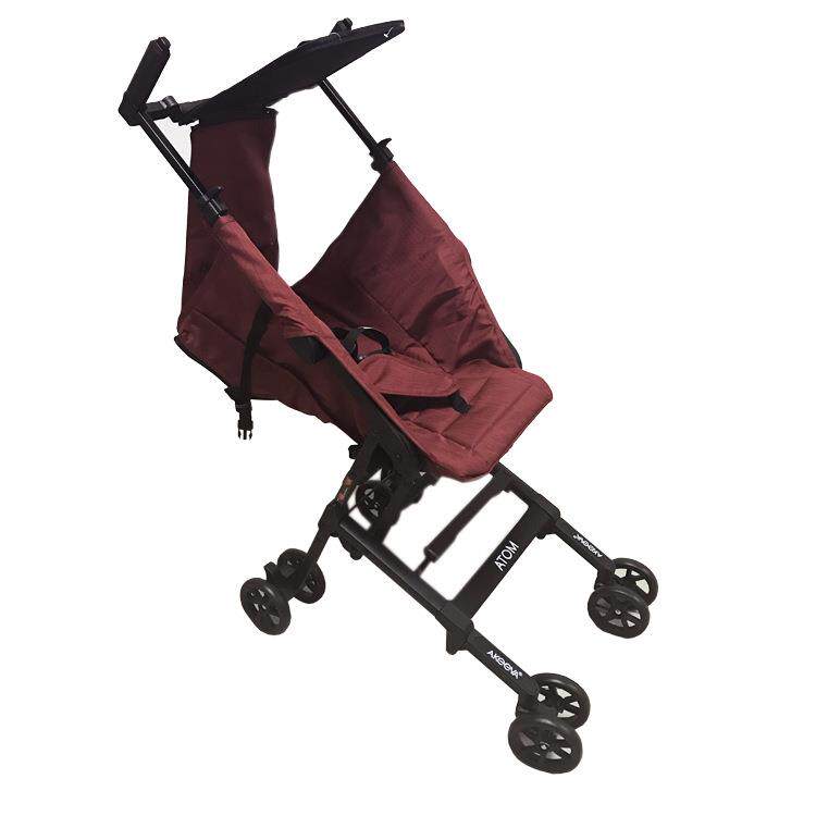 出口婴儿口袋mini四折推车可躺可坐轻便易折叠婴儿手推车
