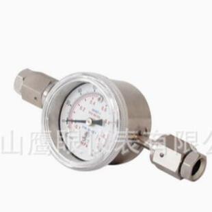 316L 50mm 内部高纯压力表 MPa优选 EP级 160psi 高纯压力表