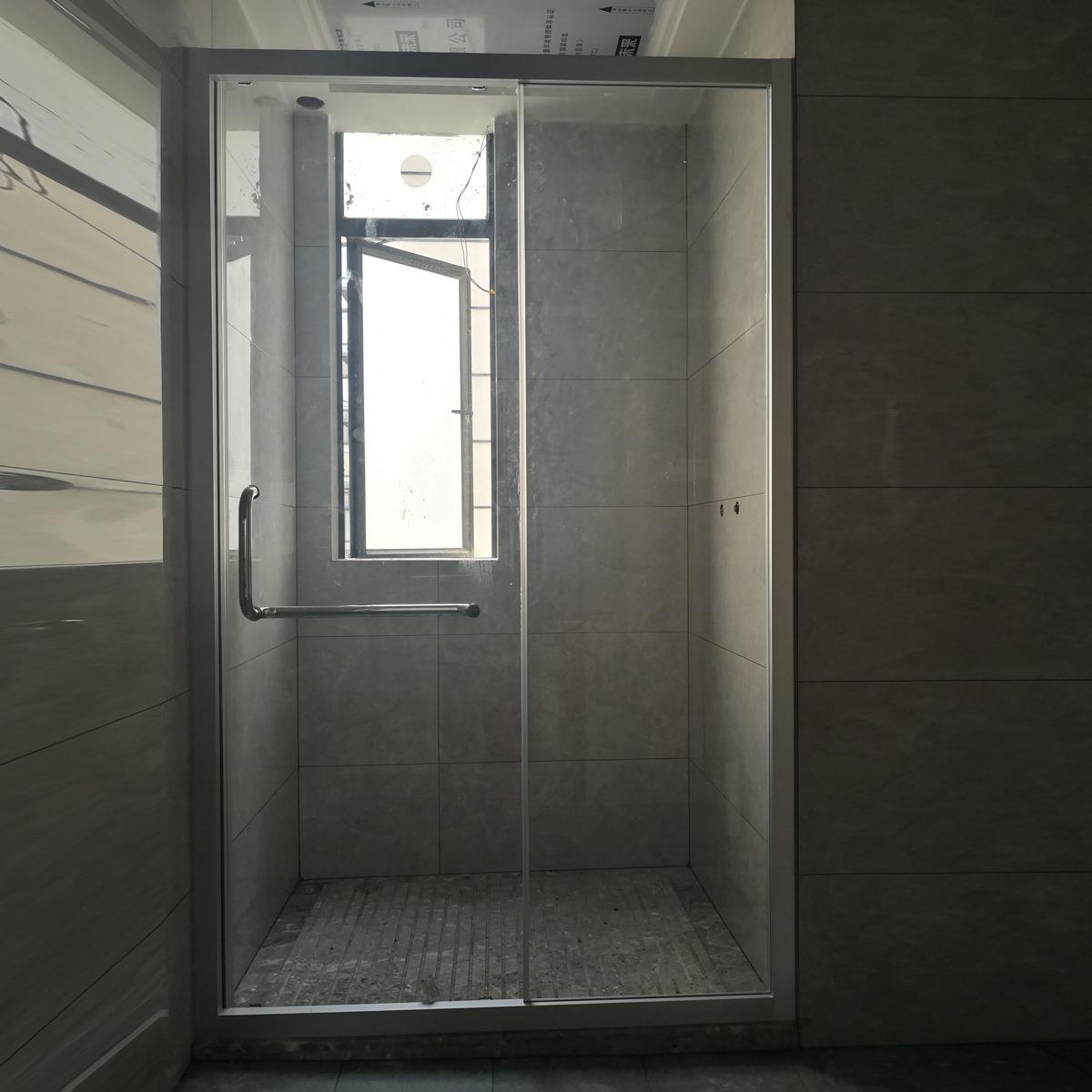 厂家一固一活推拉淋浴屏风型材配件053系列铝材深加工成套