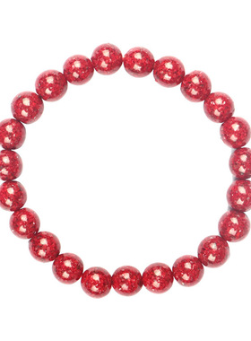 贵州万朱砂SC87445串晶体手量串男女款手链原矿高含朱砂饰山手品