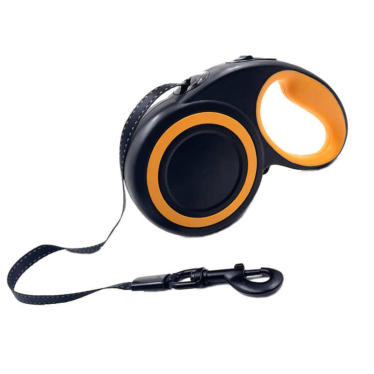 新品5M宠物反光绳牵引器中大型犬用遛狗绳自动伸缩宠物牵引带