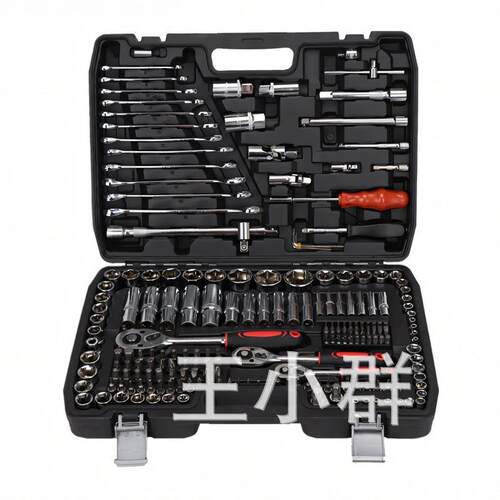 216件套24齿多功能套筒棘轮两用扳手72齿家用汽修工具箱五金套装
