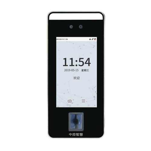 中控人脸识别Xface600考勤门禁一体机动态人脸考勤打卡门禁机