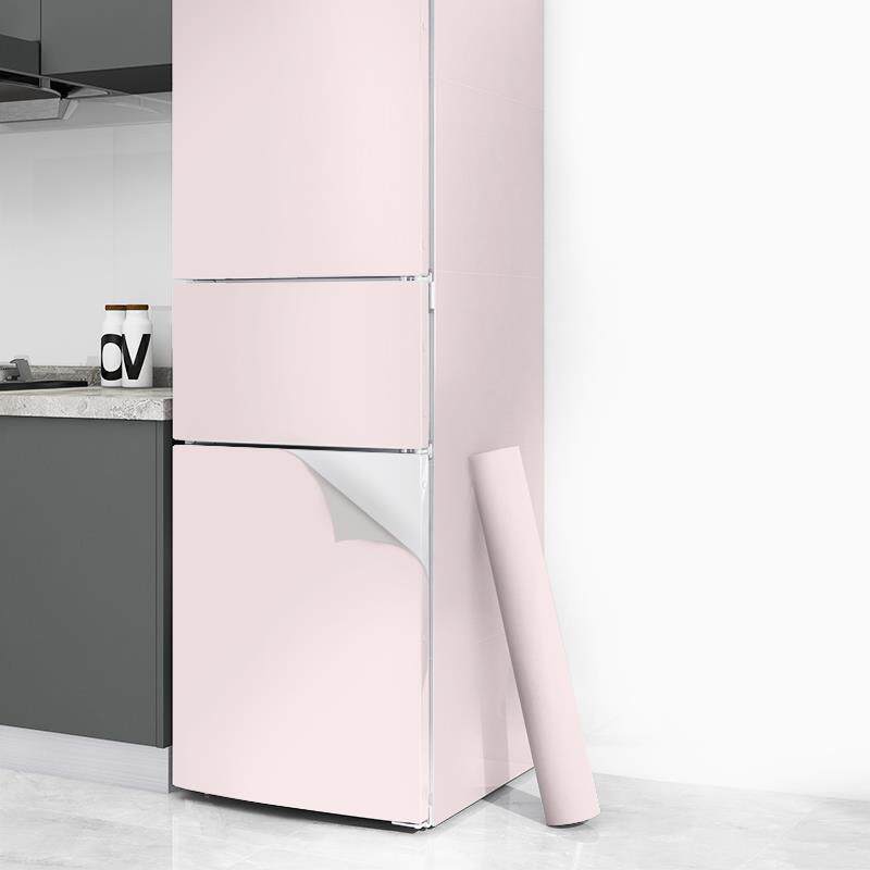 冰箱翻新遮丑贴纸全贴双开门防油侧面侧边改造改色贴膜