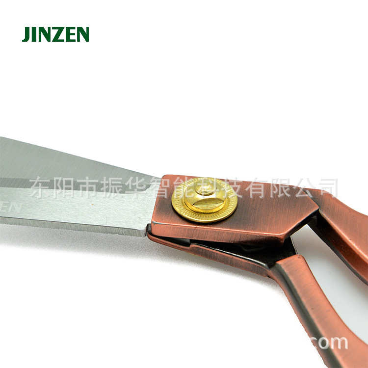JINZEN金振 高档服装剪10寸金色/古铜色/不锈钢 厂家直销批发缝配