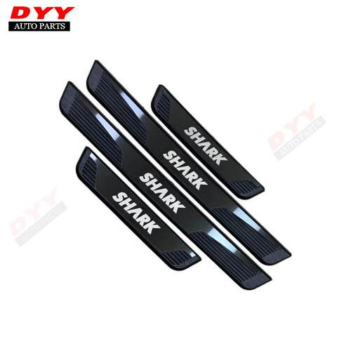 适用比亚迪鲨鱼皮卡BYD Shark门槛条迎宾踏板保护SHARK上车踏板