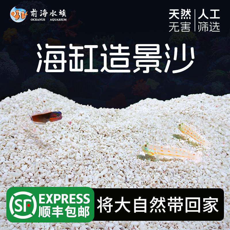 海缸底砂珊瑚沙鱼缸造景沙海沙专用菲律宾沙天然沙子海砂前海水族