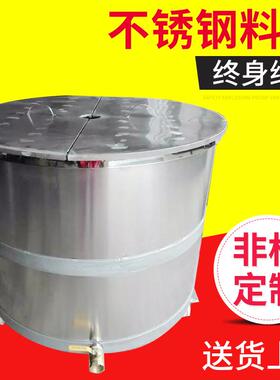 100l500l200l化工搅拌拉缸料缸304不锈钢移动式拉缸