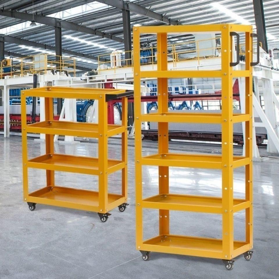 工具车加厚手推车工具箱收纳层架移动工具车可移动置物架多功能带