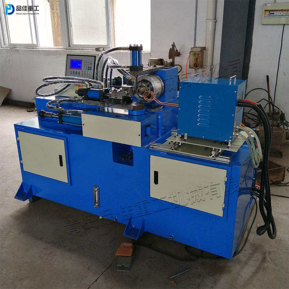 不锈钢管材旋压机童车铁管封头机Automaticsealingmachine