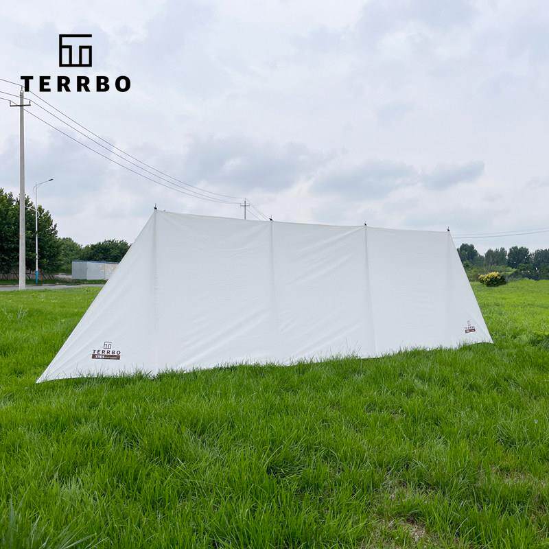 韩国TERRBO户外烧烤挡风阵幕私人围挡布露营野餐挡风墙野外防风屏