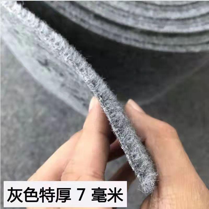 加厚灰色房间卧室满铺地毯家具厂仓库办公室条纹地毯厂家直销