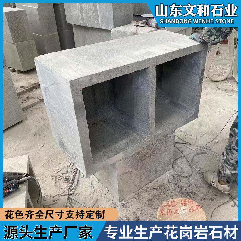 花岗岩墓穴石材陵园公墓山东石材厂家墓地石碑农村墓穴石材