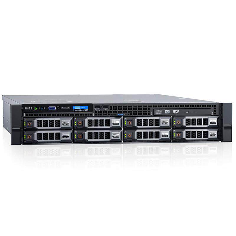 Dell戴尔R530机架式服务器32核2U虚拟多开数据库搭建运算存储渲染