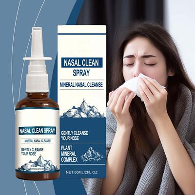 Gentle Nasal Cleansing Spray - A mild, daily-use formula tha